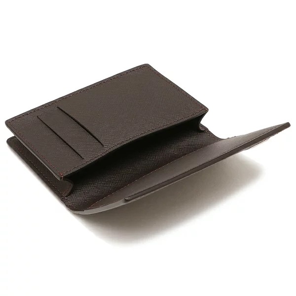 カードケース 名刺入れ プレーン ブラウン メンズ 22R2P11PS201R