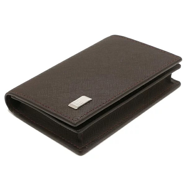 カードケース 名刺入れ プレーン ブラウン メンズ 22R2P11PS201R
