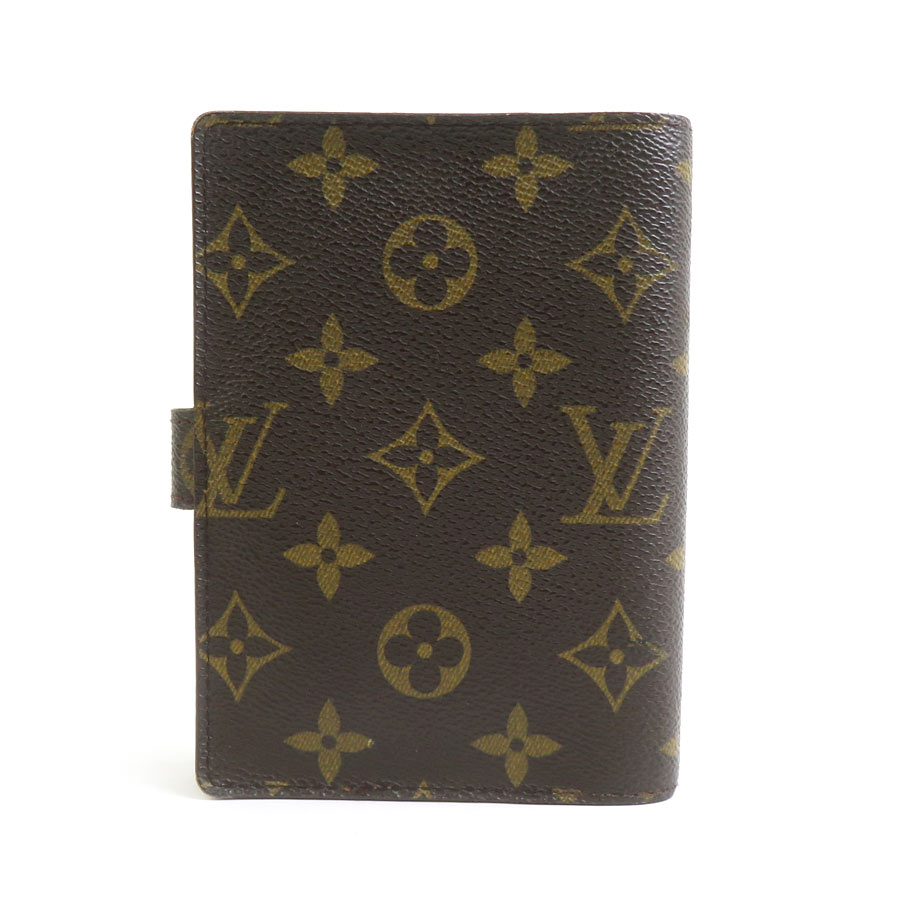 ルイ ヴィトン LOUIS VUITTON 手帳カバー モノグラム アジェンダPM モノグラムキャンバス ブラウン ゴールド ユニセックス R20005 e60660 ルイ ヴィトン LOUIS VUITTON 手帳カバー モノグラム アジェンダPM モノグラムキャンバス ブラウン ゴールド ユニセックス R20005 e60660