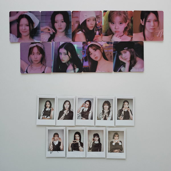 NiziU 韓国 ポップアップ カフェ LOVE LINE ポラロイド NiziU 韓国 ポップアップ カフェ LOVE LINE ポラロイド コンプ