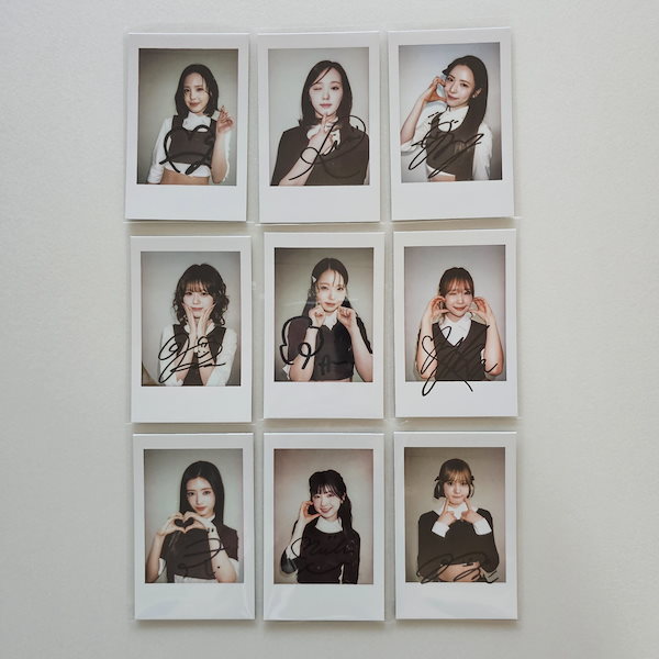 NiziU ポラロイド　トレカ　９枚コンプセット NiziU ポラロイド トレカ 9枚コンプセット NiziU ポラロイド トレカ 9