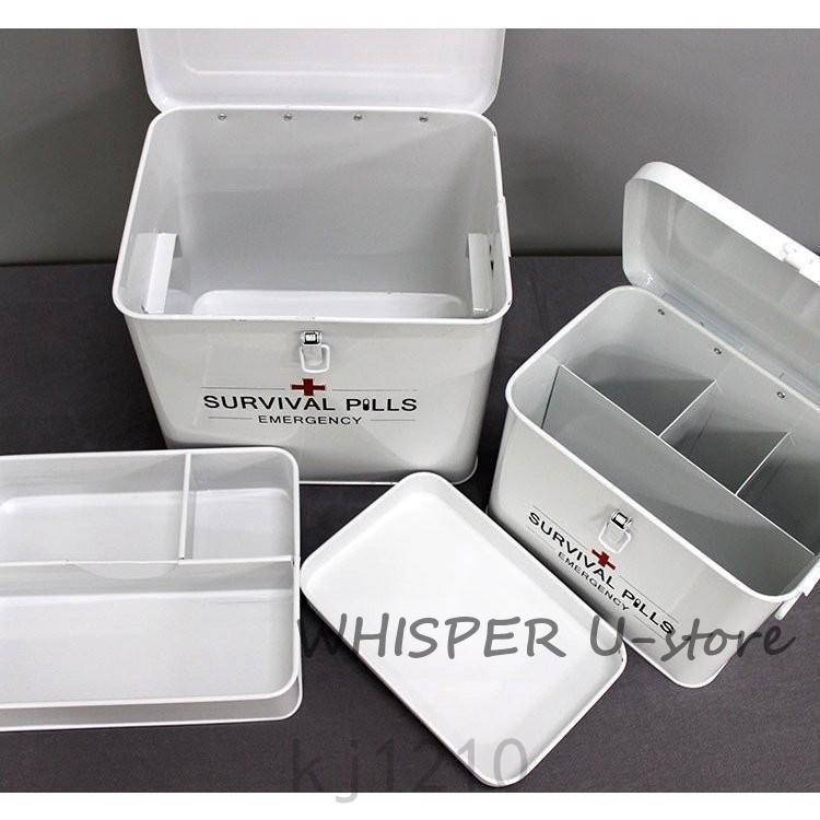救急箱 おしゃれ 収納 大容量 薬箱 小物入れ スチールボックス 仕切りトレー付き メディコ ファーストエイドボックス 救急箱 おしゃれ 収納 大容量 薬箱 小物入れ スチールボックス 仕切りトレー付き メディコ ファーストエイドボックス