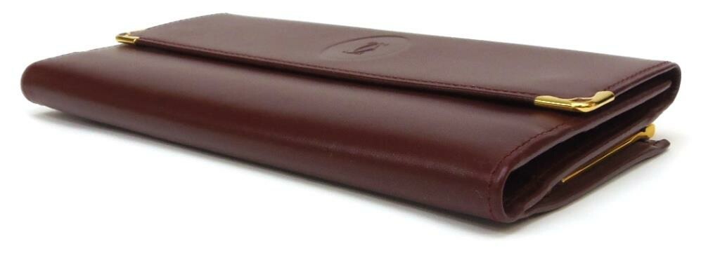 ｶﾙﾃｨｴ Cartier 長財布 ﾏｽﾄﾄﾞｩｶﾙﾃｨｴ がま口 ﾎﾞﾙﾄﾞｰ ﾚｻﾞｰ 【】(62155)