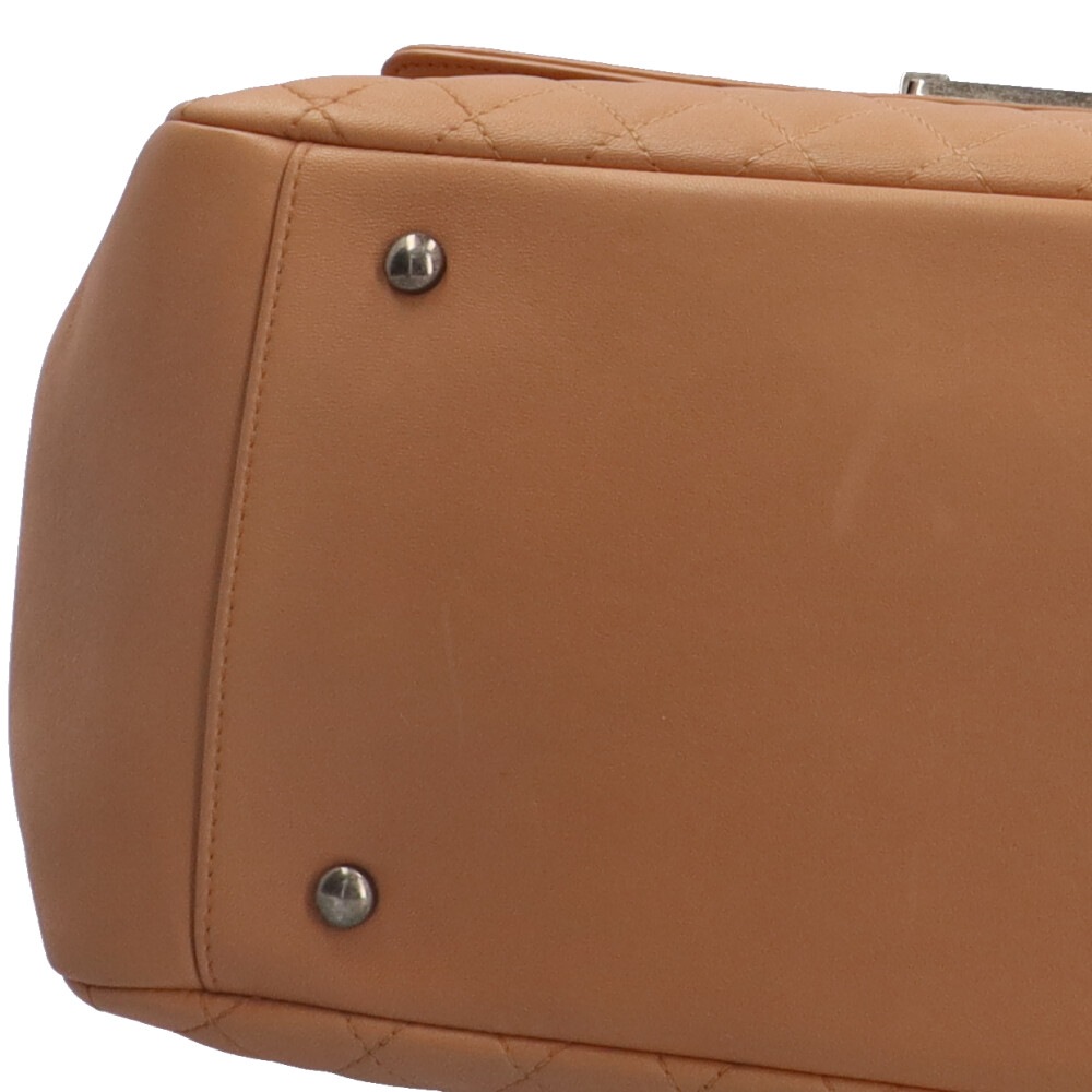 シャネル ボーイシャネル ショルダーバッグ レザー ベージュ CHANEL 中古 シャネル ボーイシャネル ショルダーバッグ レザー ベージュ CHANEL 中古