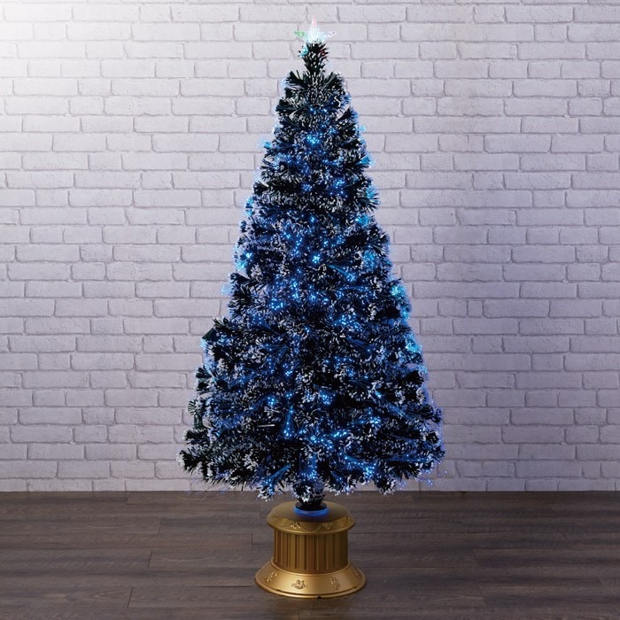 エントリーでポイント5倍！11月4日20:0011月11日1:59スノーチップファイバーツリー H210cm 1本クリスマスツリー 210cm おしゃれ 北欧 大型 led ファイバーツリー