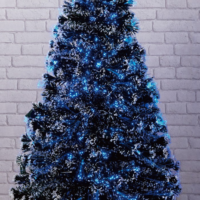 エントリーでポイント5倍！11月4日20:0011月11日1:59スノーチップファイバーツリー H210cm 1本クリスマスツリー 210cm おしゃれ 北欧 大型 led ファイバーツリー