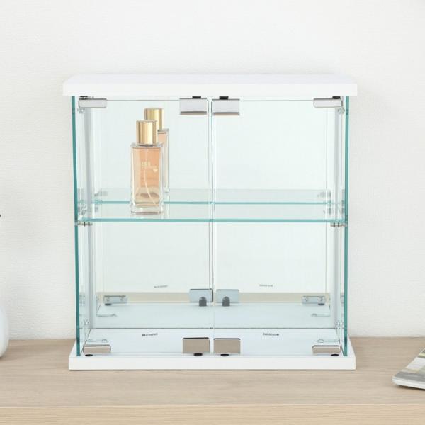 卓上ガラス コレクションケース 幅42.5cm ディスプレイガラスケース リビング コレクションケース 強化ガラス 飾り棚 卓上ガラス コレクションケース 幅42.5cm ディスプレイガラスケース リビング コレクションケース 強化ガラス 飾り棚