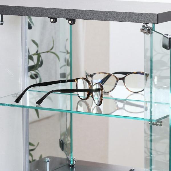 卓上ガラス コレクションケース 幅42.5cm ディスプレイガラスケース リビング コレクションケース 強化ガラス 飾り棚 卓上ガラス コレクションケース 幅42.5cm ディスプレイガラスケース リビング コレクションケース 強化ガラス 飾り棚