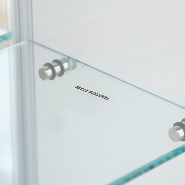 卓上ガラス コレクションケース 幅42.5cm ディスプレイガラスケース リビング コレクションケース 強化ガラス 飾り棚 卓上ガラス コレクションケース 幅42.5cm ディスプレイガラスケース リビング コレクションケース 強化ガラス 飾り棚