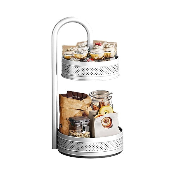 Qoo10] スパイスラック 回転 おしゃれ 調味料ラ