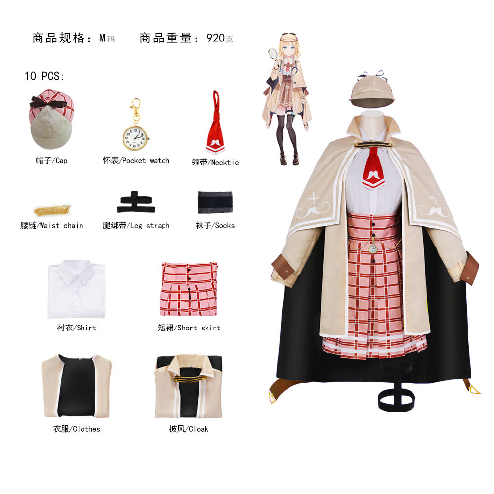 ハロウィンに向けて事前に購入して割引をゲット Amelia Watson Vtuber Holol Virtual Idol Cos Server Animation Server