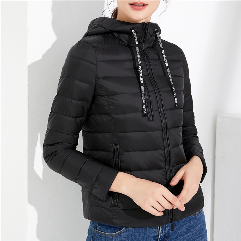 2022女式軽薄羽毛欧版連帽帯帽婦人服軽薄款ダウンジャケット 2022女式軽薄羽毛欧版連帽帯帽婦人服軽薄款ダウンジャケット