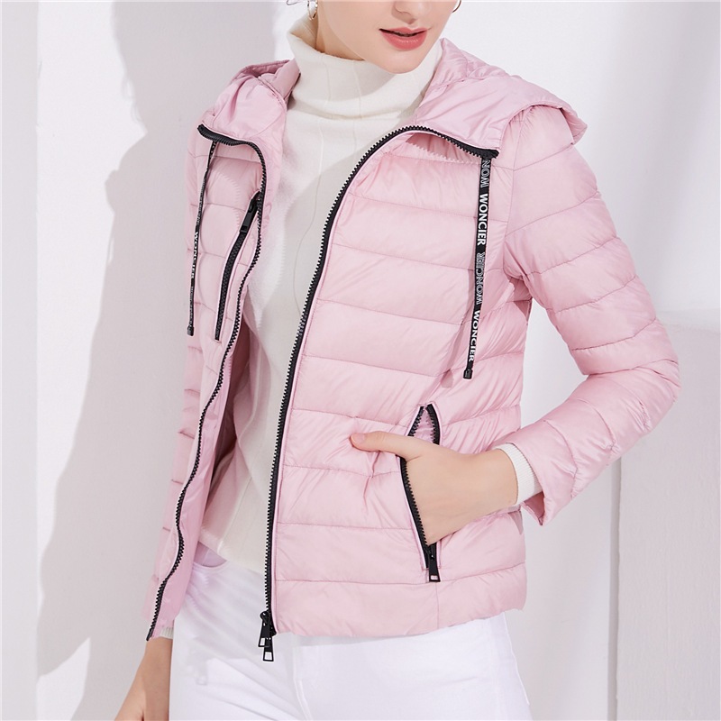 2022女式軽薄羽毛欧版連帽帯帽婦人服軽薄款ダウンジャケット 2022女式軽薄羽毛欧版連帽帯帽婦人服軽薄款ダウンジャケット
