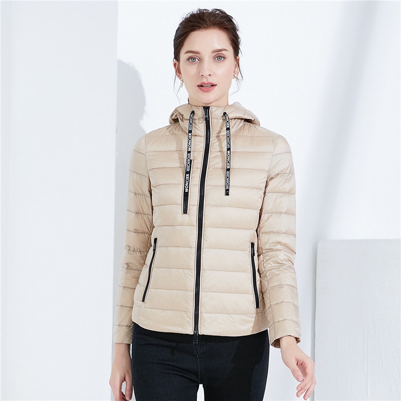 2022女式軽薄羽毛欧版連帽帯帽婦人服軽薄款ダウンジャケット 2022女式軽薄羽毛欧版連帽帯帽婦人服軽薄款ダウンジャケット