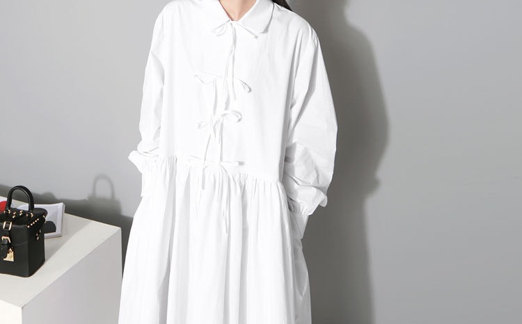 ドレス 袖あり ゆったり プルオーバー きれいめ 2022 大人 上品 お洒落 かっこいい 大人女子 こなれ感 クール モード系 モダン 主役級 存在感 抜け感 オールマッチ ハイエンド ニッチ