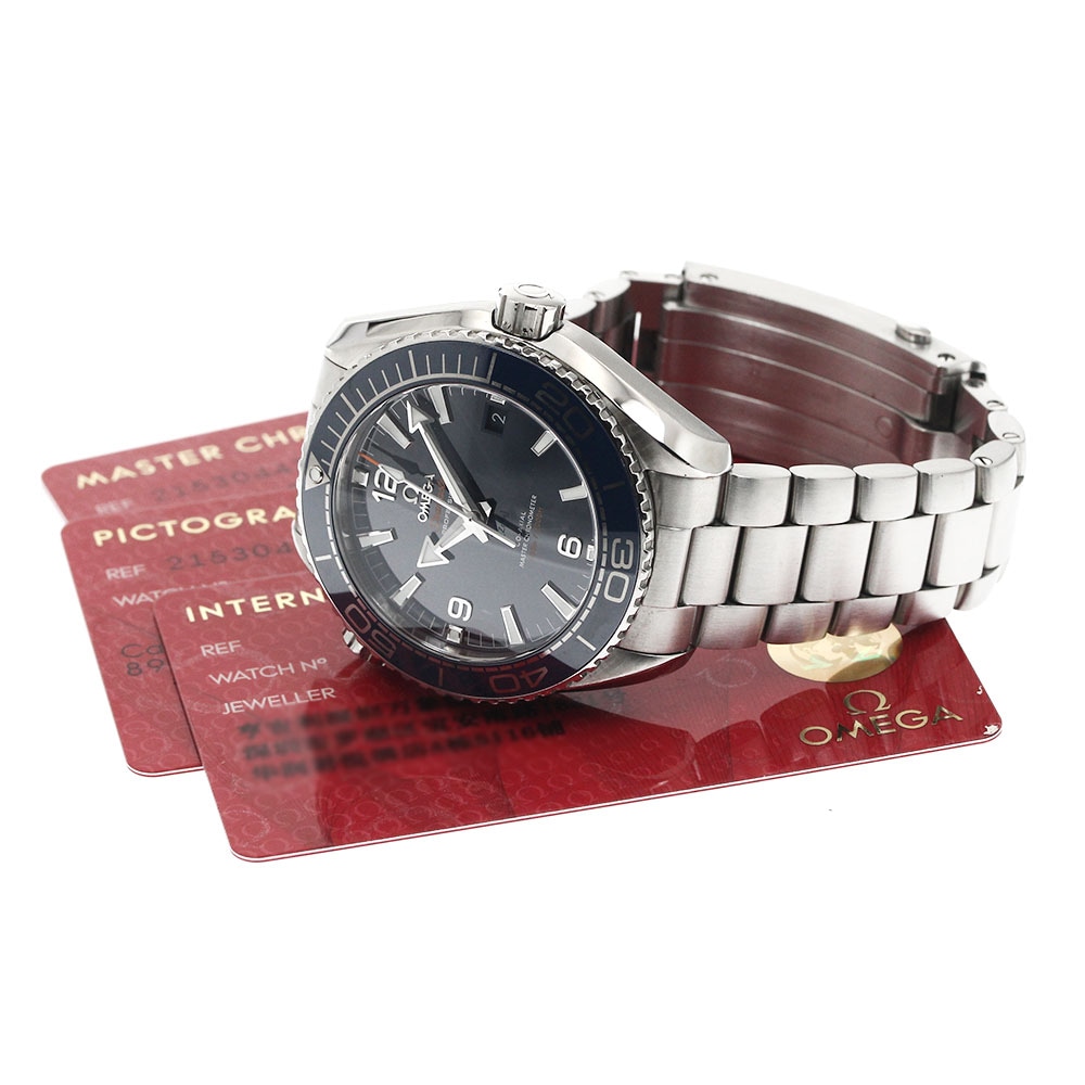 オメガ OMEGA 215.30.44.21.03.001 シーマスター600 プラネットオーシャン マスタークロノメーター 自動巻き メンズ 良品 保証書付_887916【中古】 オメガ OMEGA 215.30.44.21.03.001 シーマスター600 プラネットオーシャン マスタークロノメーター 自動巻き メンズ 良品 保証書付_887916【中古】