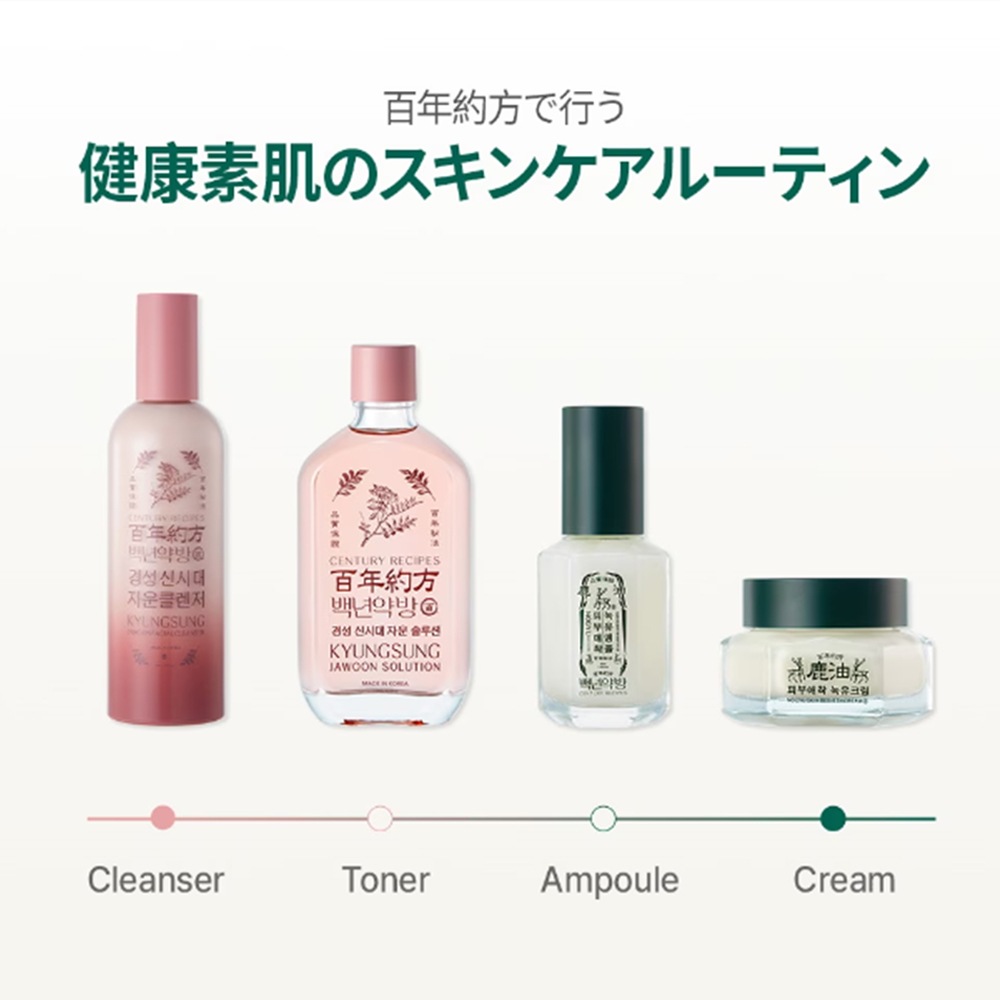 百層保湿, 鹿油ソリューションアンプル40ML(x4), 高保湿, 高栄養クリーム, 肌バリア強化, 韓国化粧品