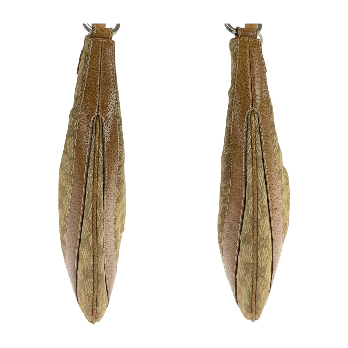 ベージュ キャメル シルバー金具 GGキャンバス 124357 ショルダーバッグ 肩掛け レディース 504772 ベージュ キャメル シルバー金具 GGキャンバス 124357 ショルダーバッグ 肩掛け レディース 504772