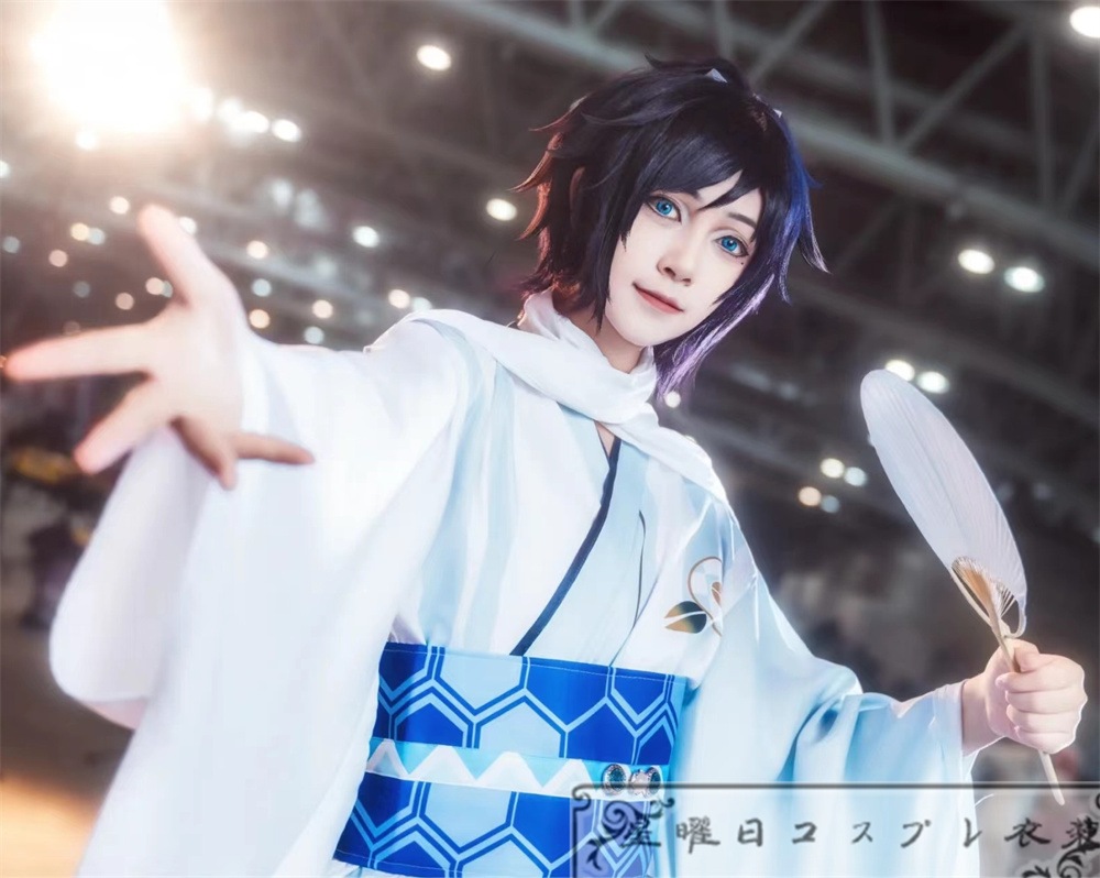 刀剣乱舞 大和守安定 軽装 ウィッグ付き 刀剣乱舞 大和守安定 コスプレウィッグ｜Cosbravoコスプレショップ