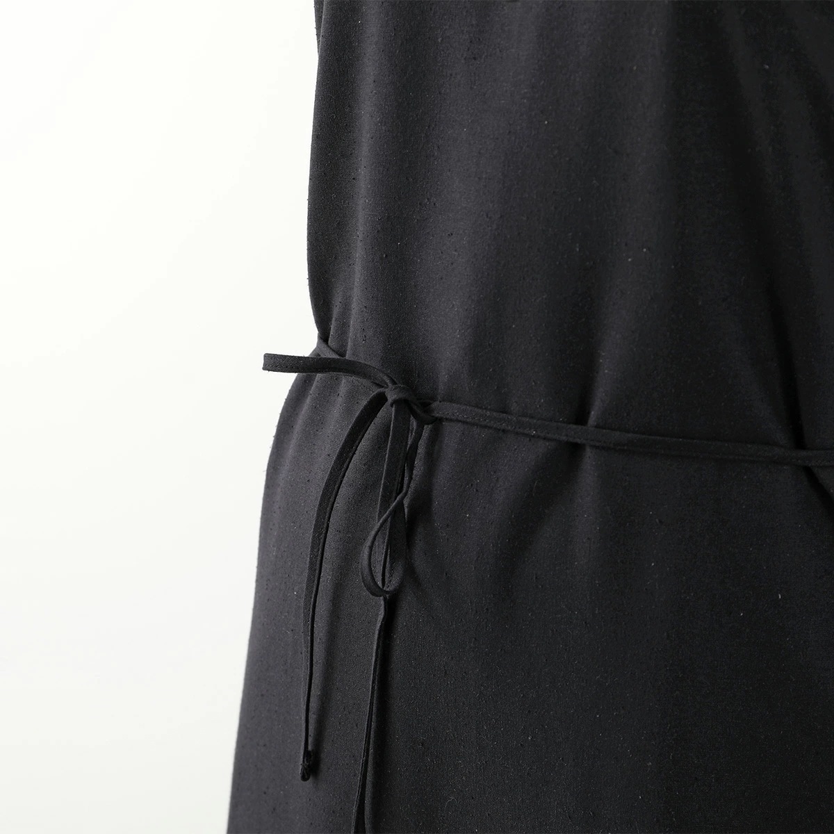 BASERANGE ベースレンジ ワンピース APRON DRESS DRAP RS 000 レディース シルク ノースリーブ ロング丈 ホルターネック カラー2色