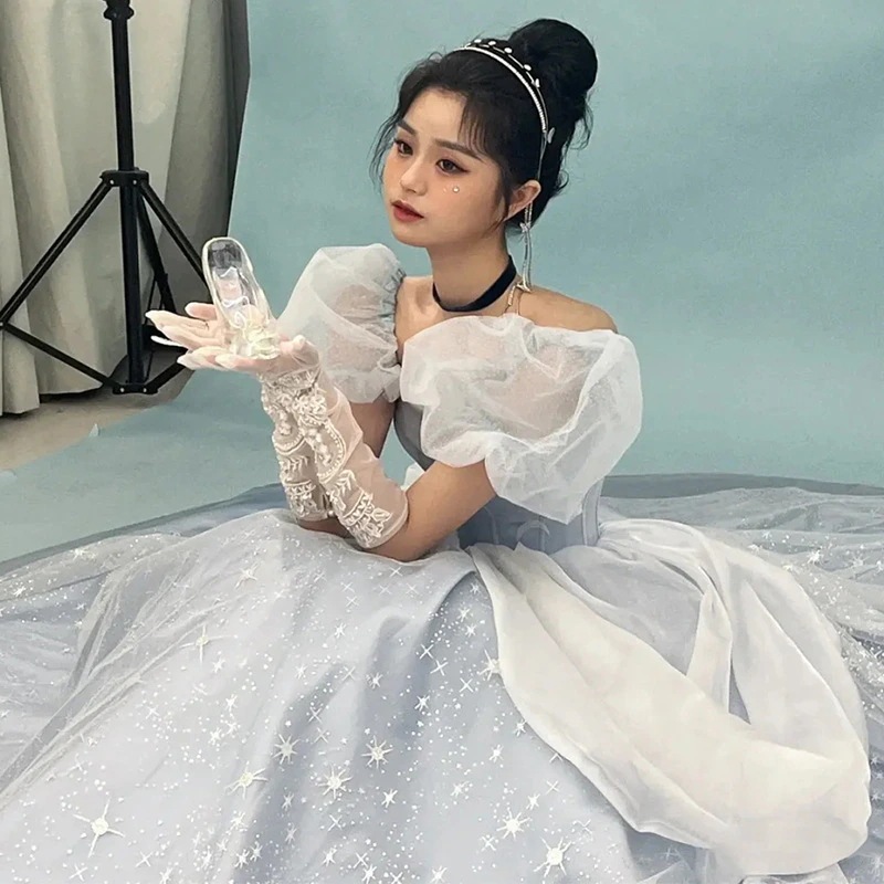 2025成人式気質宴会気質スピリットプリンセス風イブニングドレススカートフェアリー 結婚式ウェディング パーティー シンプル ロングドドレ休日旅行飲み会 パーティードレス イブニング イブニングドレス