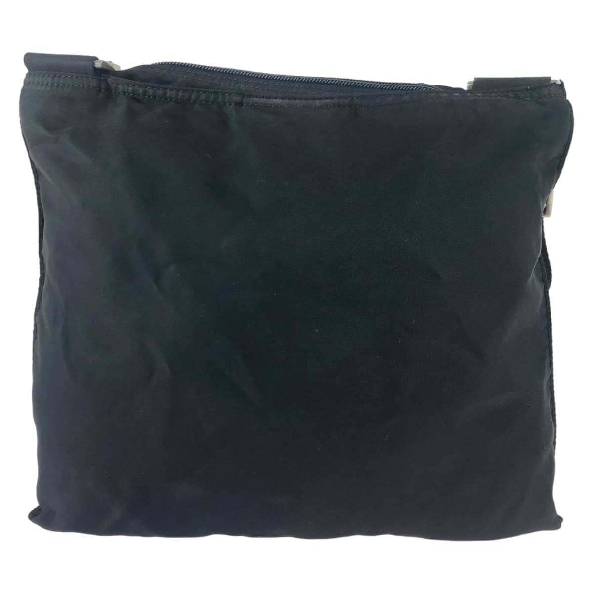 テスート 三角ロゴプレート ブラック 黒 シルバー金具 ナイロン ショルダーバッグ メッセンジャーバッグ メンズ 503828 テスート 三角ロゴプレート ブラック 黒 シルバー金具 ナイロン ショルダーバッグ メッセンジャーバッグ メンズ 503828