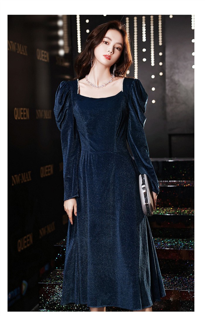 贩売促进 ドレス 大人 ピアノ 発表会 演奏会用ドレス 演奏会 イブニングドレス 結婚式 母親 ピアノ発表会 中学生 パーティードレス 発表会ドレス ミモレ丈ドレス ブルー 長袖 ミモレ丈 ワンピース 贩売促进 ドレス 大人 ピアノ 発表会 演奏会用ドレス 演奏会 イブニングドレス 結婚式 母親 ピアノ発表会 中学生 パーティードレス 発表会ドレス ミモレ丈ドレス ブルー 長袖 ミモレ丈 ワンピース