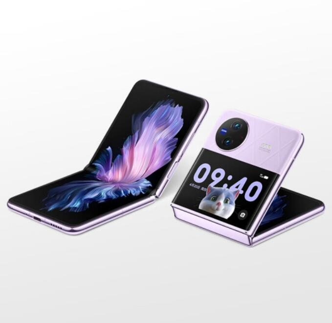 vivoスマート携帯　折り畳み携帯　 X Flip 12GB+256GB 軽量でエレガントなデザイン マジックミラー 大画面 Snapdragon 8+ チップ 5G