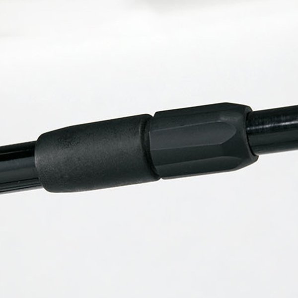 サイズが選べるカバー付クローゼットハンガー 幅60-90cm・伸縮 組立式