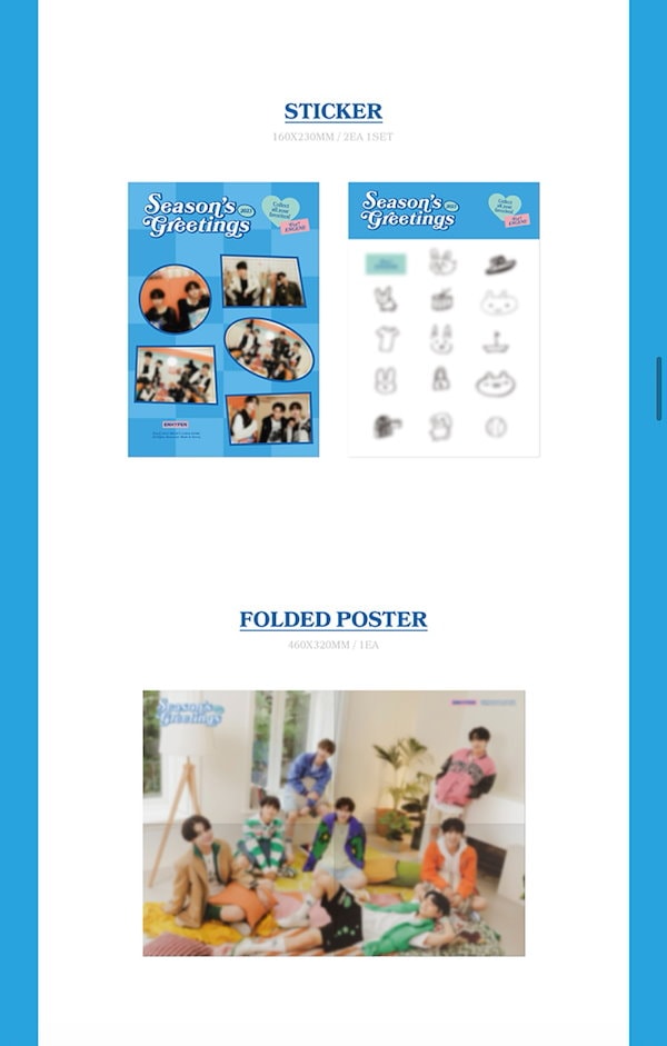 Qoo10] enhypen シーグリ 2023 we