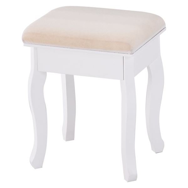 ドレッサー 約幅75奥行42高さ138cm ホワイト