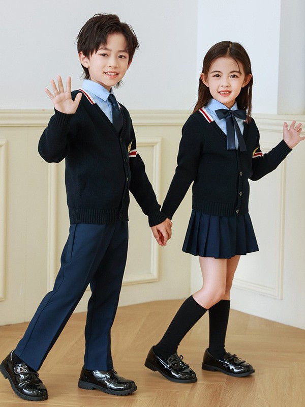 学生服 子供服 韓国風 ピアノ発表会 上下セット キッズスーツ キッズフォーマルスーツ 女の子 男の子 女児 小学校 高校生 中学生 制服 ジャケット ブラウス スカート リボン 七五三 誕生日 合唱
