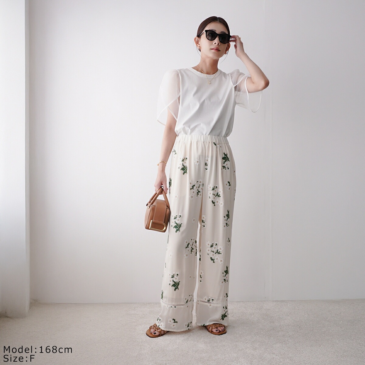 TORRAZZO DONNA トラッゾドンナ カットソー Tulip sleeve T-shirt 6252-421 レディース チューリップスリーブ オーガンジー 半袖 カラー2色 【mega】 TORRAZZO DONNA トラッゾドンナ カットソー Tulip sleeve T-shirt 6252-421 レディース チューリップスリーブ オーガンジー 半袖 カラー2色 【mega】