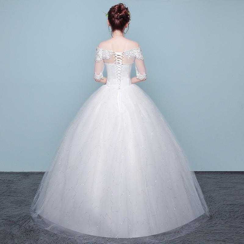 ウェディングドレス ワンピース 花嫁ドレス 白いドレス 花嫁 結婚式 披露宴 体型カバー 花嫁 ブライズメイドドレス 花嫁ドレス 大人気 おしゃれ