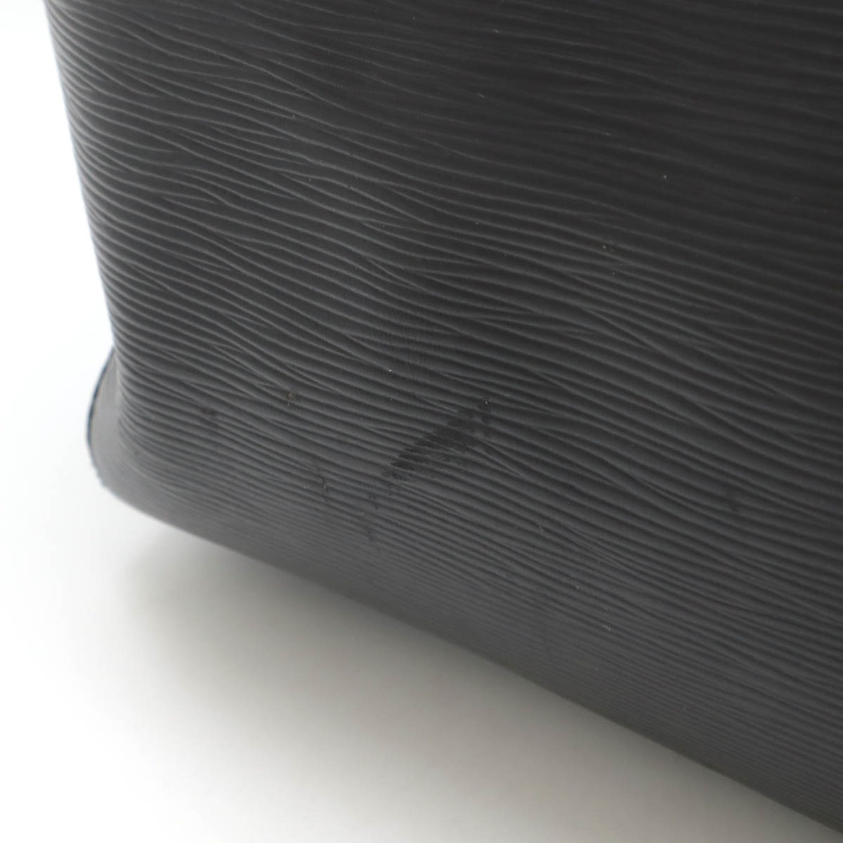 エピ キーポル50 ボストンバッグ 旅行カバン トラベルバッグ レザー ノワール ブラック ゴールド金具 M4296