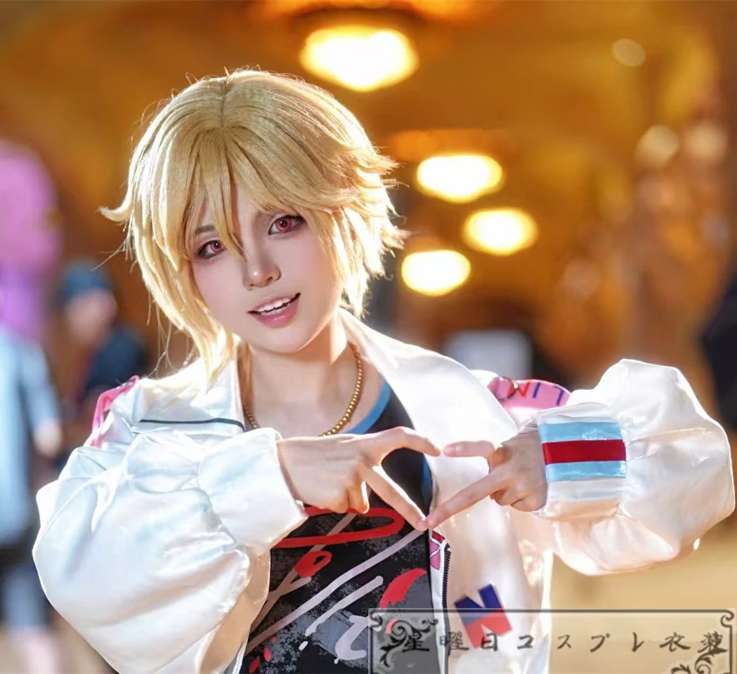 あんスタ フィーチャースカウト なずな編2 仁兔なずな 跳ね飛びテンション MV衣装 POP・IN・TO コスプレ衣装 コスチューム