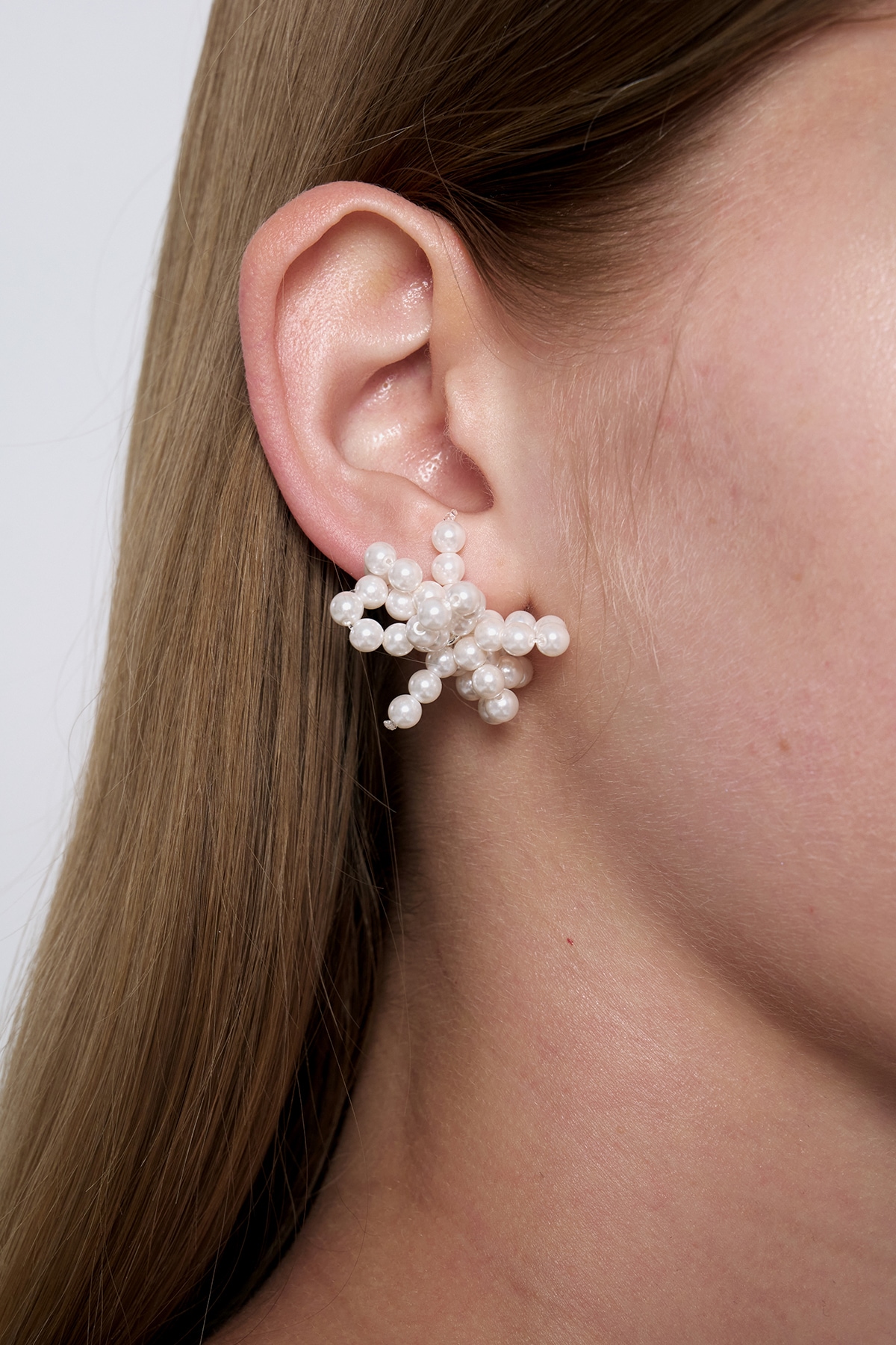 【MONDAY EDITION】Pearl Pull Bow Earrings / ピアス Monday Edition】24SS PEARL PULL BOW EARRINGS ピアス