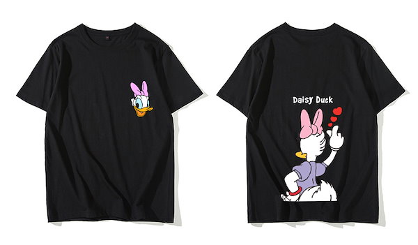 Disney ミッキーマウス 半袖Tシャツ プリント キャラTシャツ