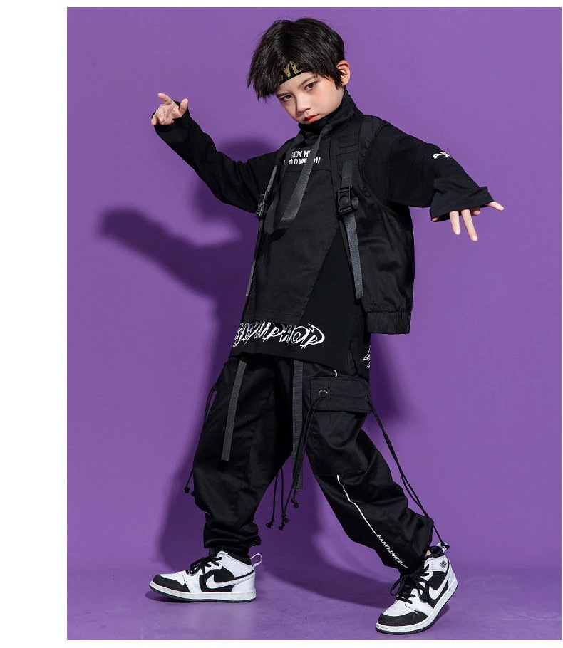 【送料無料】ダンス 衣装 ヒップホップ 韓国 キッズ トレーナー ベスト 黒 男女兼用 ガールズ 男の子 女の子 ダンス 衣装 スポーツウェア セットアップ キッズ ダンス 衣装 ヒップホップ 長袖t 【送料無料】ダンス 衣装 ヒップホップ 韓国 キッズ トレーナー ベスト 黒 男女兼用 ガールズ 男の子 女の子 ダンス 衣装 スポーツウェア セットアップ キッズ ダンス 衣装 ヒップホップ 長袖t