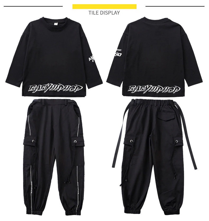 【送料無料】ダンス 衣装 ヒップホップ 韓国 キッズ トレーナー ベスト 黒 男女兼用 ガールズ 男の子 女の子 ダンス 衣装 スポーツウェア セットアップ キッズ ダンス 衣装 ヒップホップ 長袖t 【送料無料】ダンス 衣装 ヒップホップ 韓国 キッズ トレーナー ベスト 黒 男女兼用 ガールズ 男の子 女の子 ダンス 衣装 スポーツウェア セットアップ キッズ ダンス 衣装 ヒップホップ 長袖t