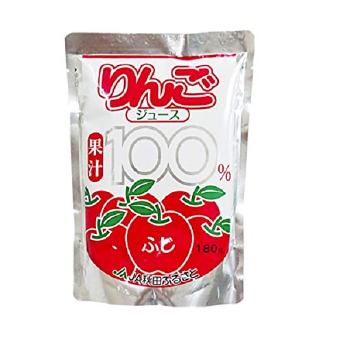 JA秋田ふるさと りんごジュース 20パック入り 180グラム (x 20) JA秋田ふるさと りんごジュース 20パック入り 180グラム (x 20)