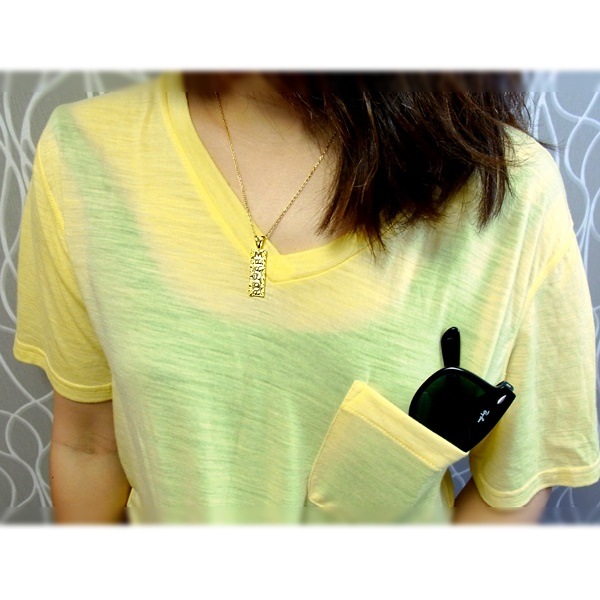 ハワイアンジュエリー リリ エグゼクティブ プラチナ 仕上げ プレートネックレス レディース メンズ