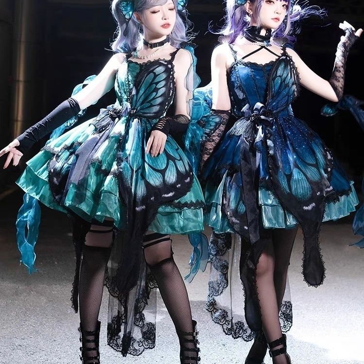 ロリータ 成人式女性 Jk 二次元 キャミソールワンピース 制服 ハロウィン衣装 ハロウイン クリスマス
