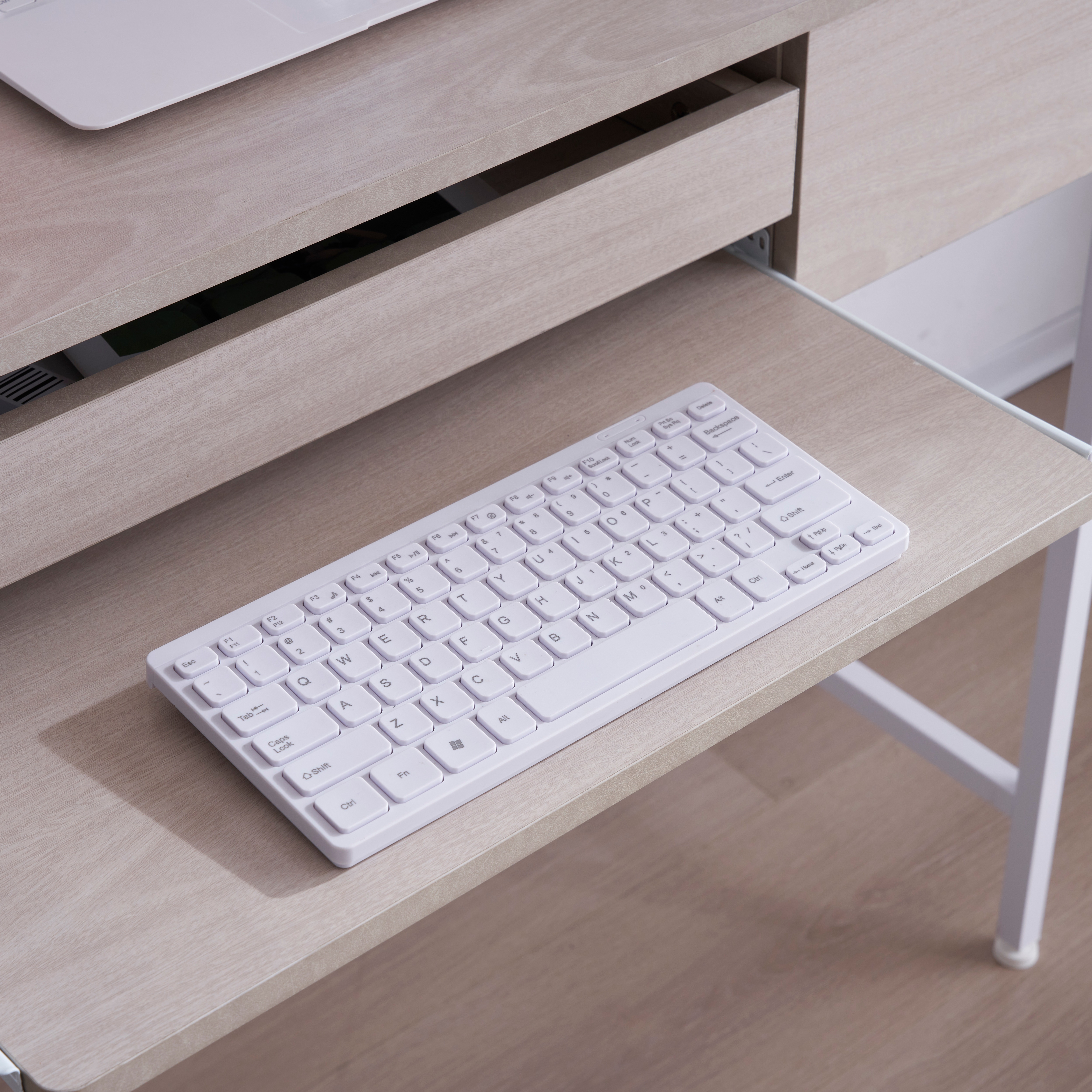 【国内出荷】【新品登場】【木目調ホワイト】パソコンデスク 引き出し付き 収納台 pcデスク 机 大理石柄 おしゃれ キーボード付 ミシン台 学習机 勉強机 新作 【国内出荷】【新品登場】【木目調ホワイト】パソコンデスク 引き出し付き 収納台 pcデスク 机 大理石柄 おしゃれ キーボード付 ミシン台 学習机 勉強机 新作