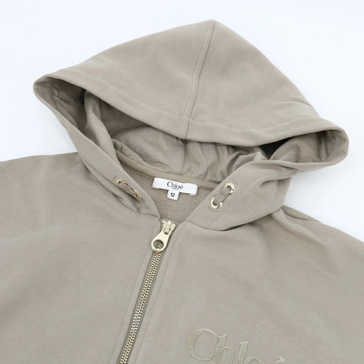 Qoo10] Chloe ジップアップフーディ C20637 【大