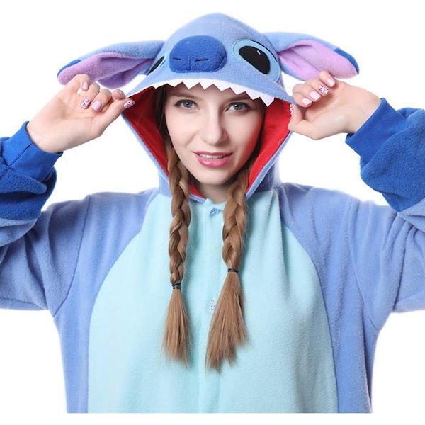 エンジェル もこもこパジャマ ルームウェア ディズニー大人 着ぐるみ Disney 着ぐるみ パジャマ 大人用 フリース スティッチ