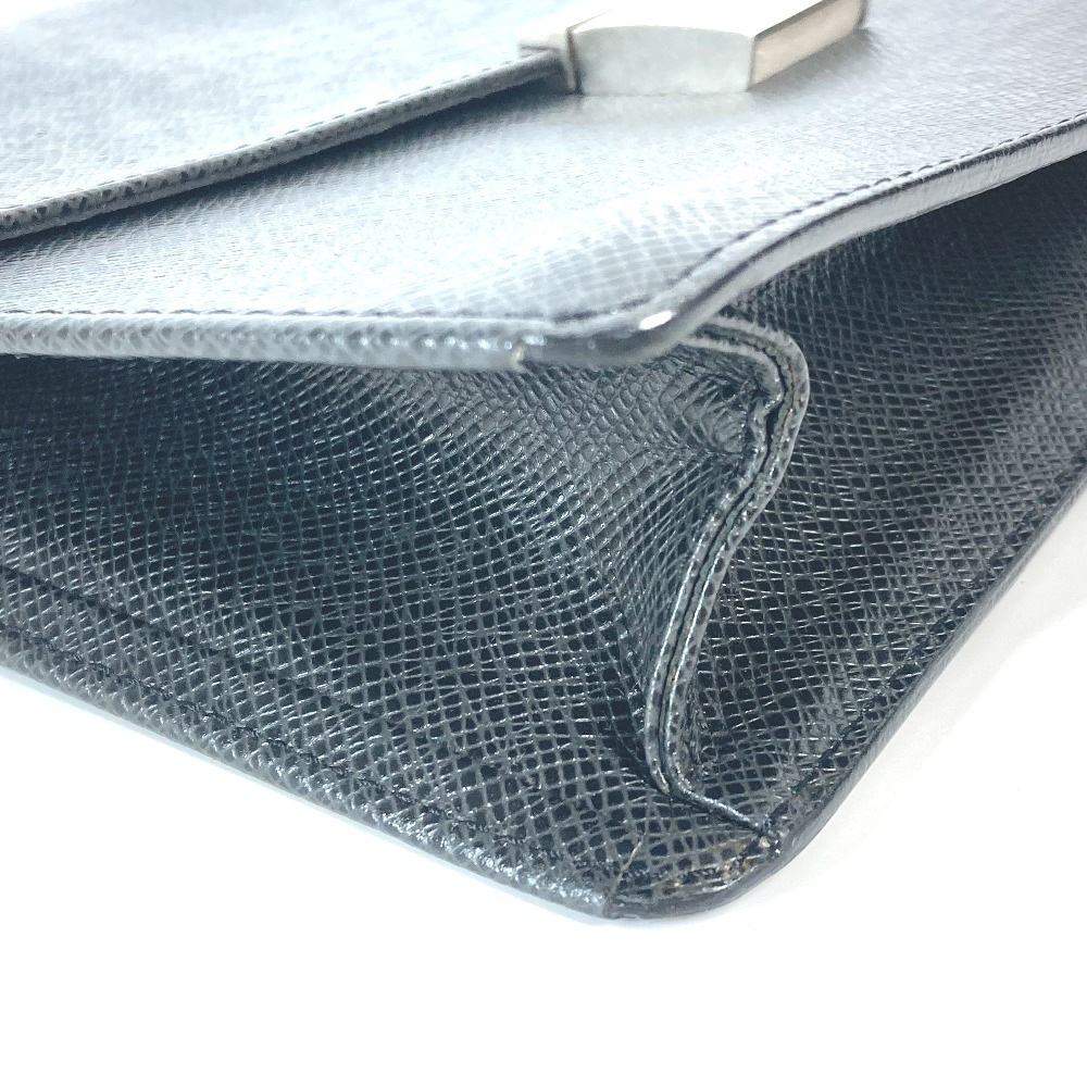 セカンドバッグ M30782 セレンガ タイガ カバン クラッチバッグ ストラップ付 タイガレザー ブラック