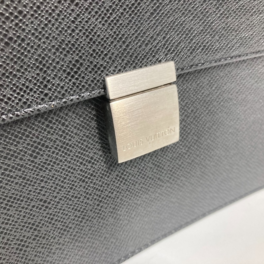 セカンドバッグ M30782 セレンガ タイガ カバン クラッチバッグ ストラップ付 タイガレザー ブラック