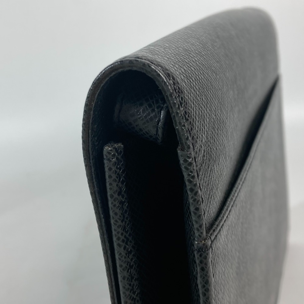 セカンドバッグ M30782 セレンガ タイガ カバン クラッチバッグ ストラップ付 タイガレザー ブラック