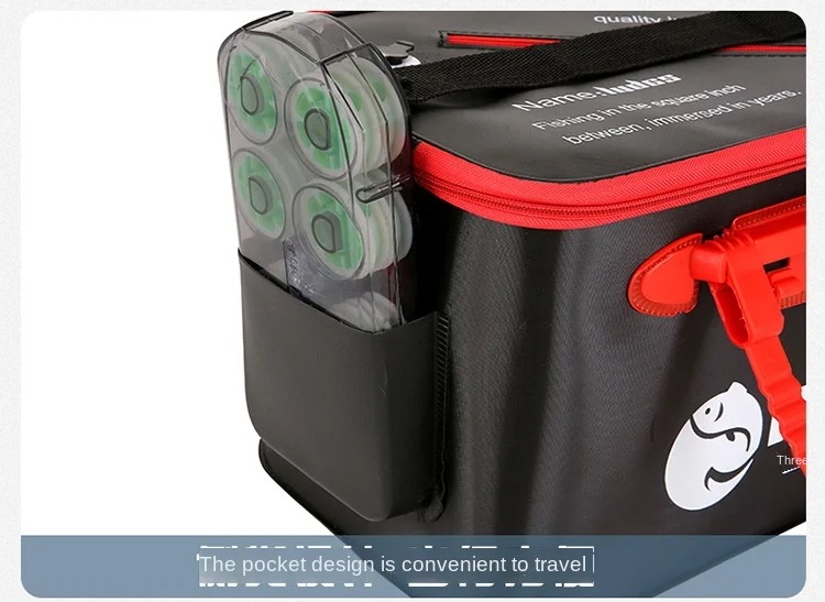 44/50センチメートル釣りバケット釣具バッグ折りたたみeva活魚ボックスハンド屋外防水キャンプハイキング水袋収納 バッカン 50cm（スポーツ・アウトドア）の通販